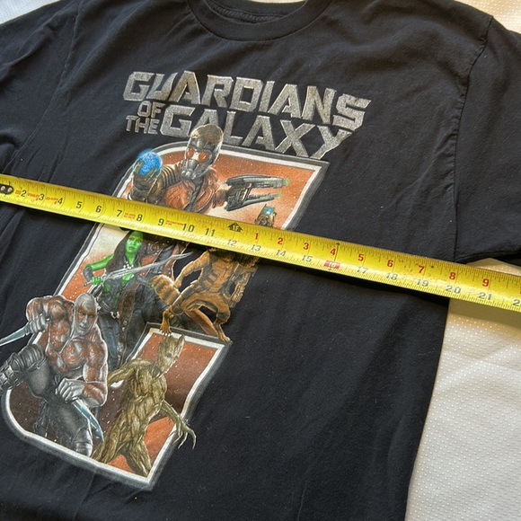 Guardians of the Galaxy Graphic Tee Disney Marvel Unisex Large Groot Starlord - Picture 3 of 6